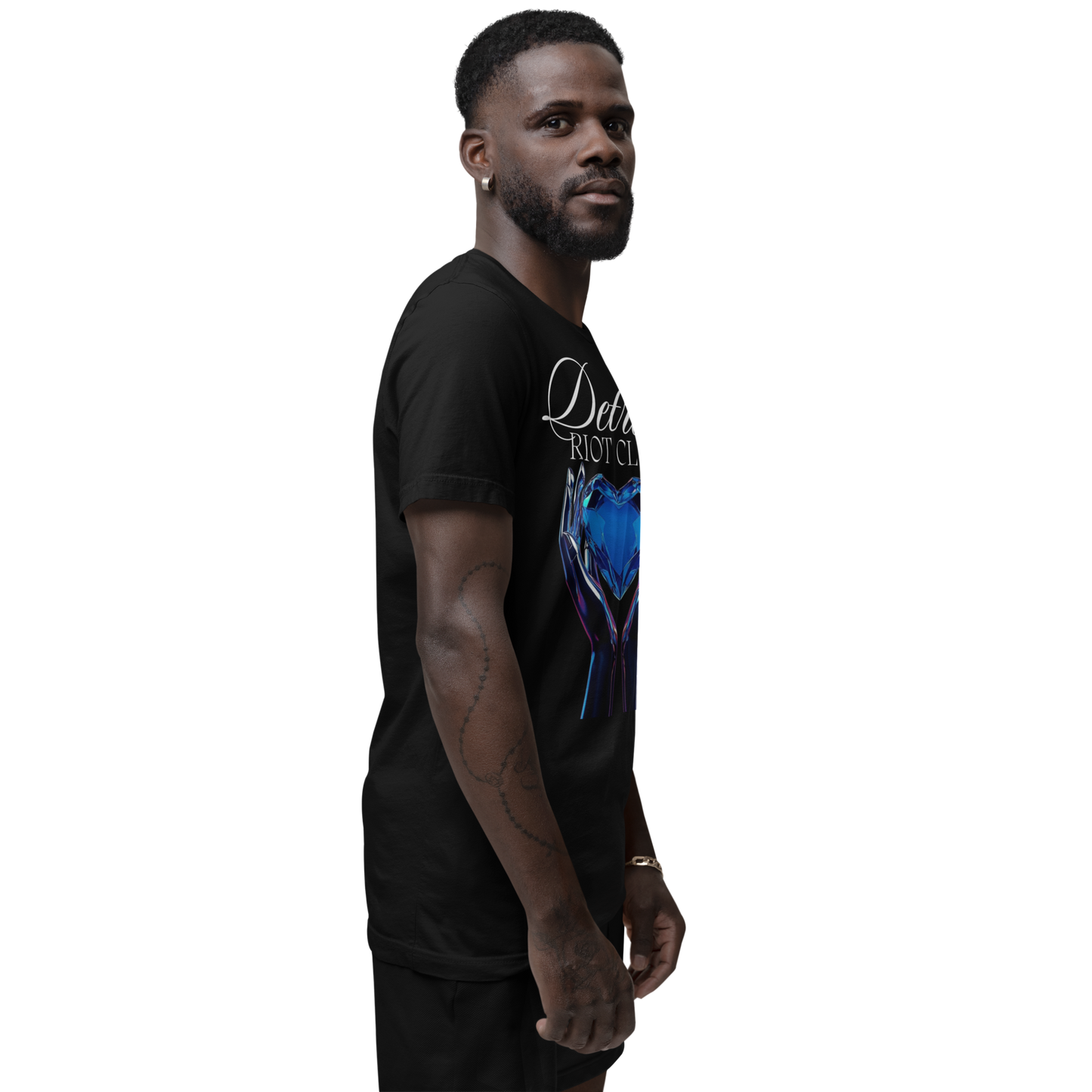 Sapphire Heart (Black) Tee