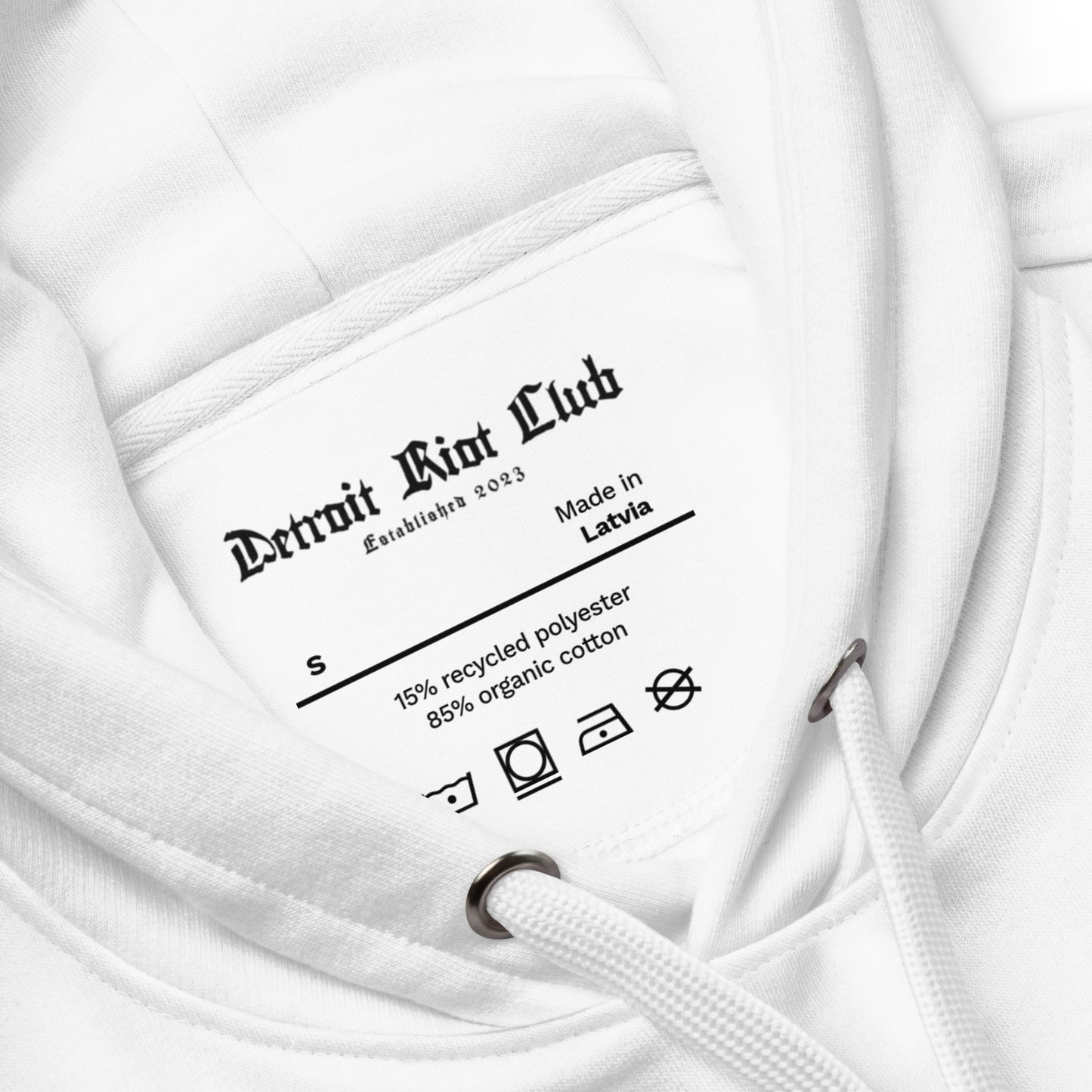 Detroit Riot Club (White) Premium Hoodie