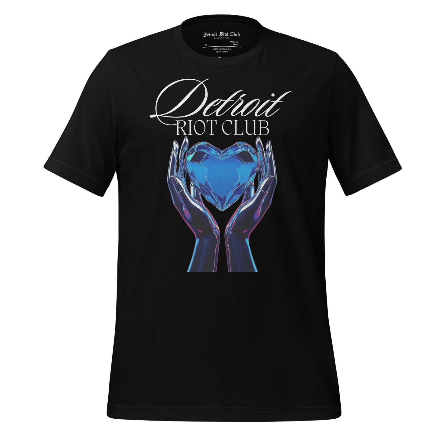 Sapphire Heart (Black) Tee
