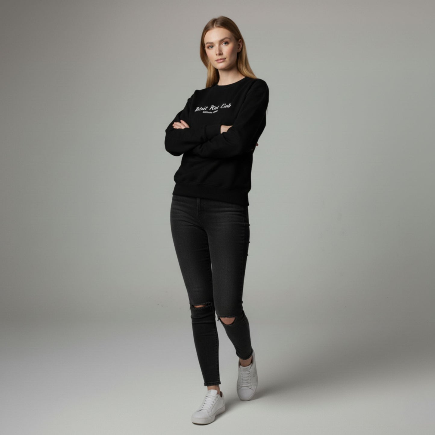 Detroit Riot Club (Black) Crewneck