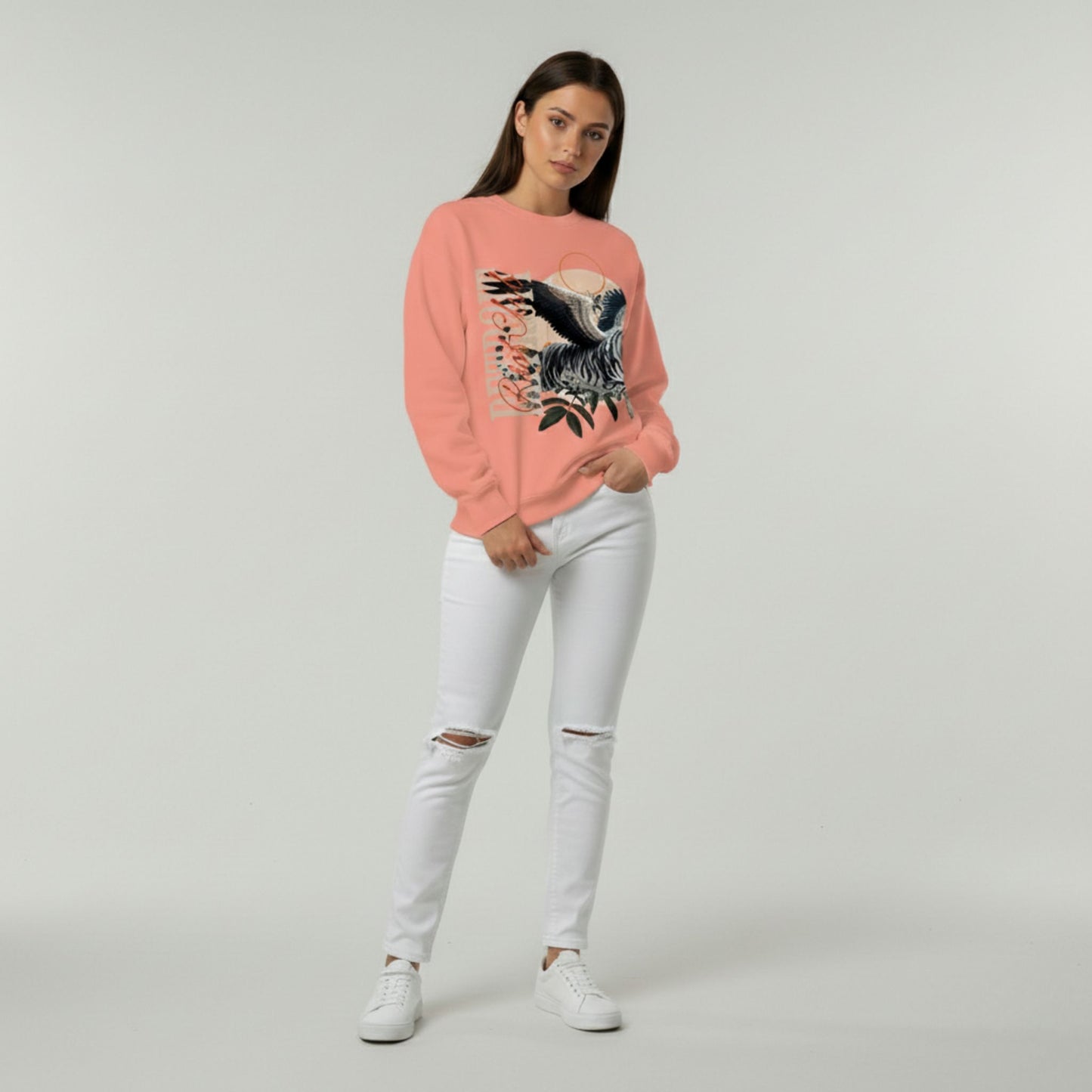 Liger Eclipse (Dusty Rose) Crewneck