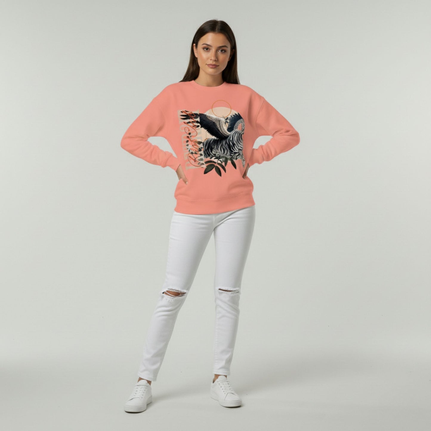 Liger Eclipse (Dusty Rose) Crewneck