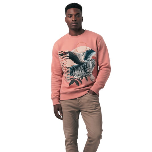 Liger Eclipse (Dusty Rose) Crewneck