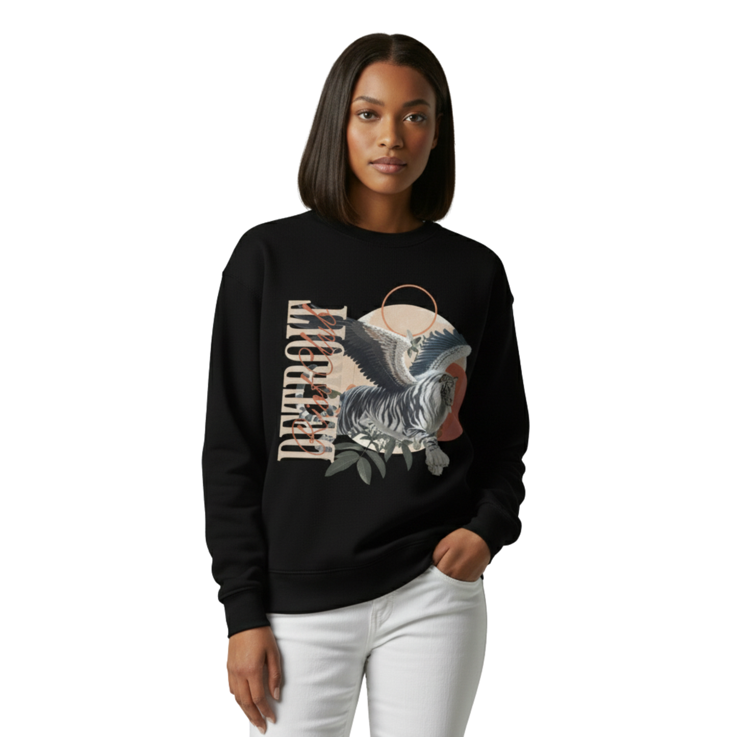 Liger Eclipse (Black) Crewneck