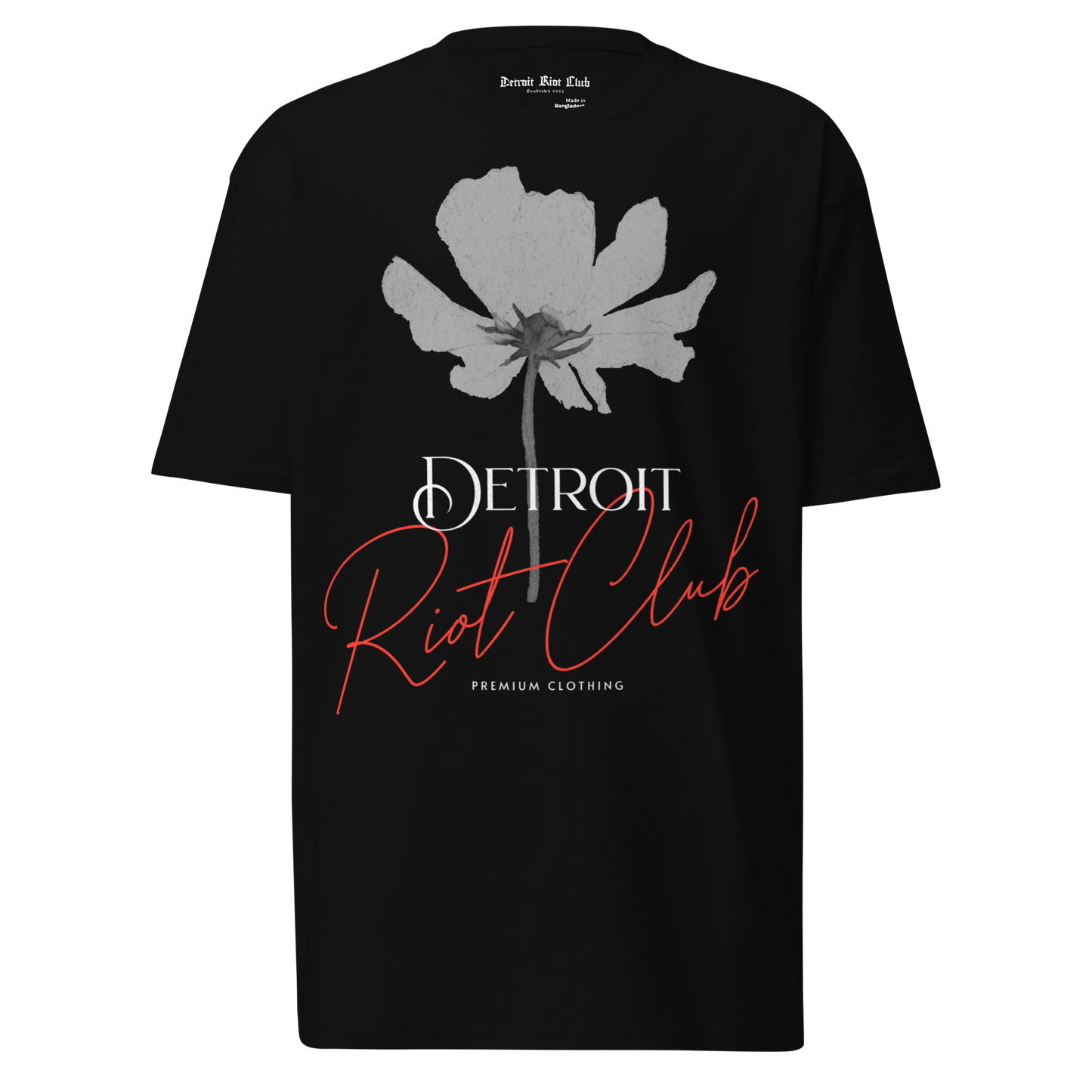 White Bloom Riot Tee